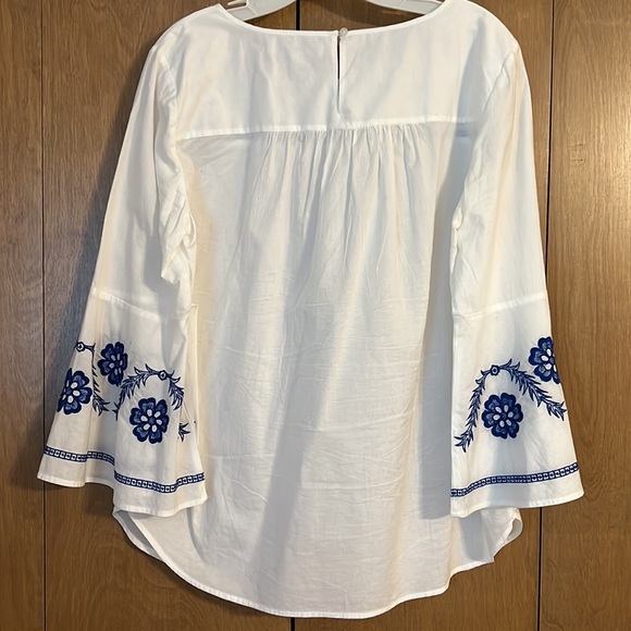 LOFT Bell Sleeve Top - Picture 4 of 5